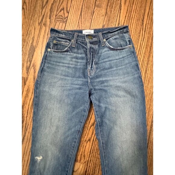 Frame Le Mec Straight Leg Malibu Jeans Size 23 - Picture 9 of 9